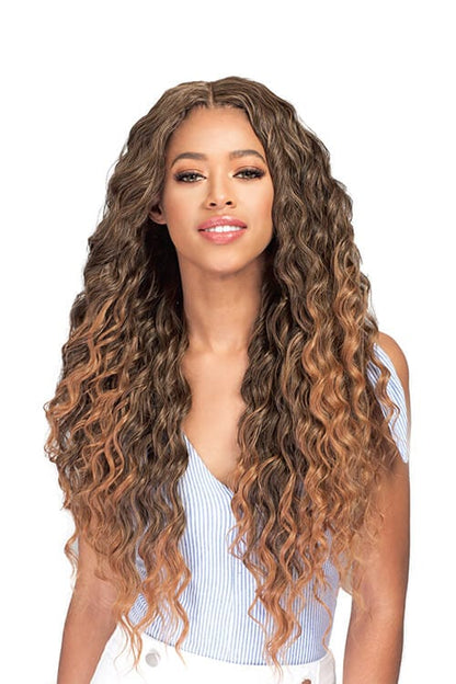 Bobbi Boss Miss Origin Designer Mix Natural Ocean Wave Bundle Hair 3PC Plus Side