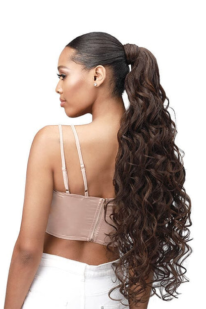 Bobbi Boss Boss Up Romance Curl Professional Wrap Pony 30" Side