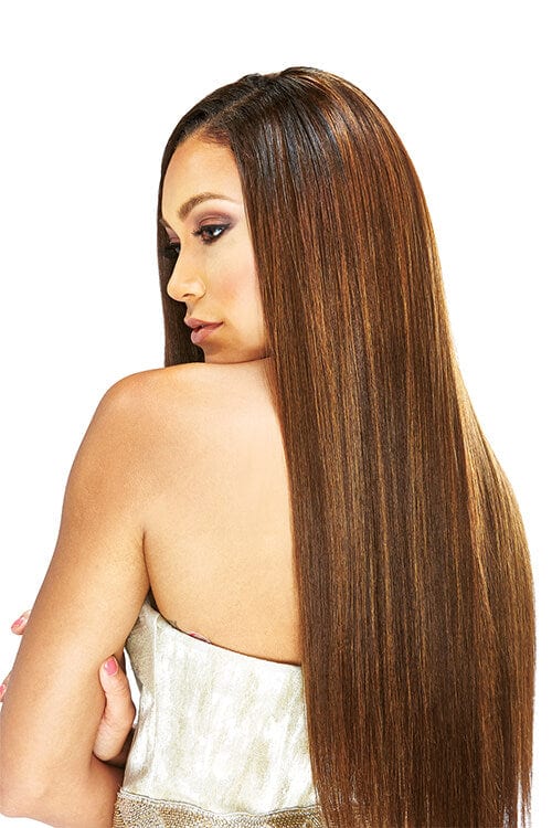 Bobbi Boss Forever Nu Silky Yaky Premium Weave in 12" 14" and 18" Lengths Back