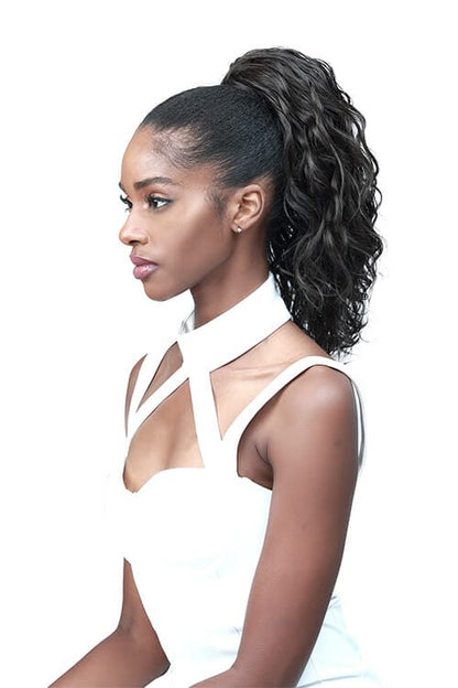Bobbi Boss Miss Origin Designer Mix Tress Up Ocean Wave 14" Synthetic Ponytail