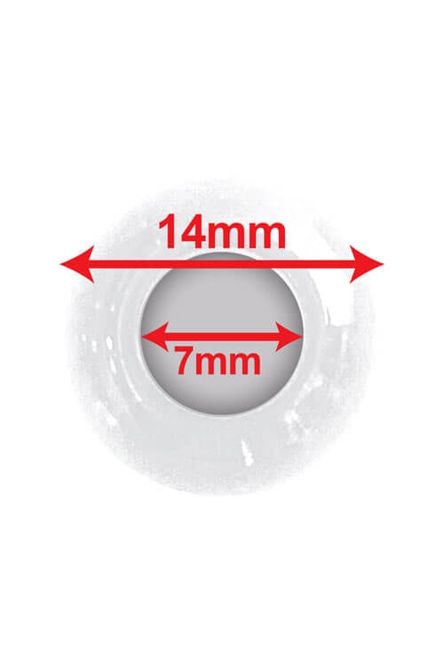 Beauty Town Extra Large Glow Beads Sizing