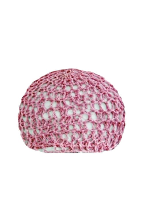 Beauty Town Large Thick Hair Net Pink
