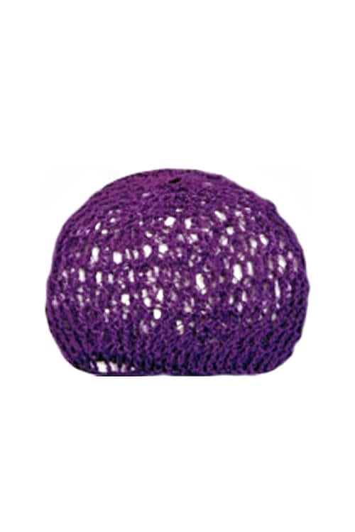 Beauty Town Large Thick Hair Net Purple