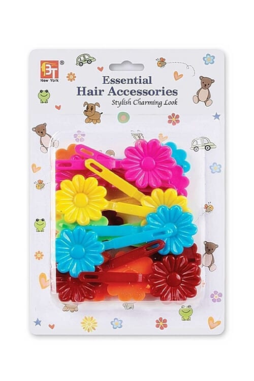 Beauty Town Kids Daisy Barrettes Assorted
