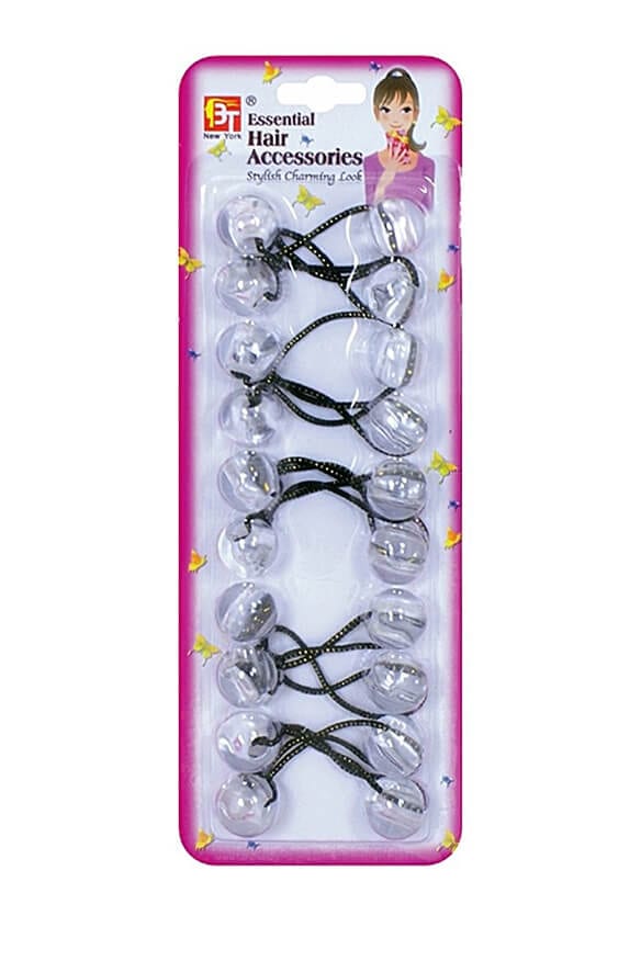 Beauty Town Kids Pony Tail Holder - Clear 7051