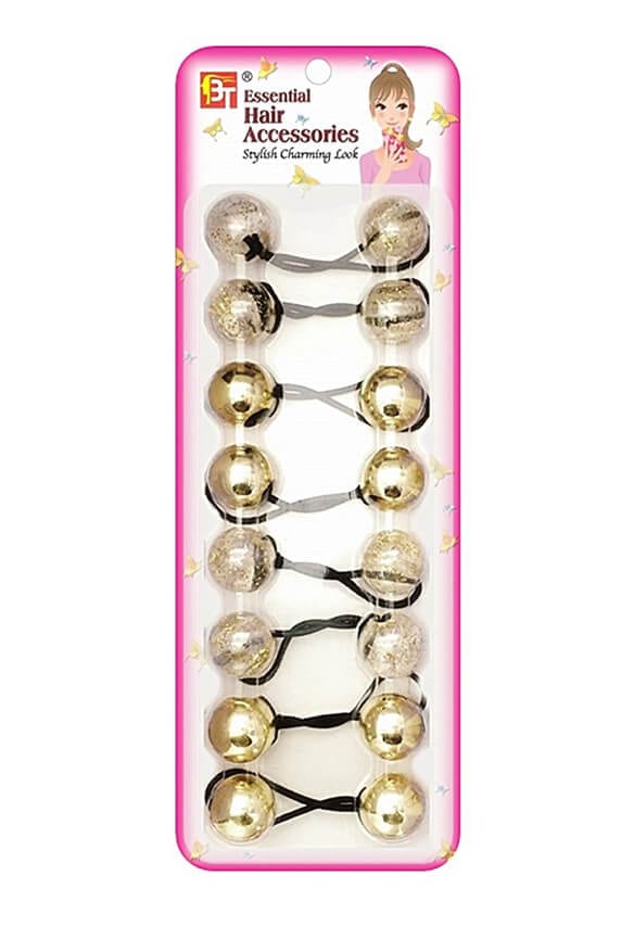 Beauty Town Kids Pony Tail Holder - Galactic Gold 7071