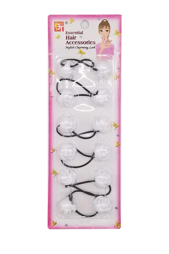 Beauty Town Kids Pony Tail Holder - Clear 7196