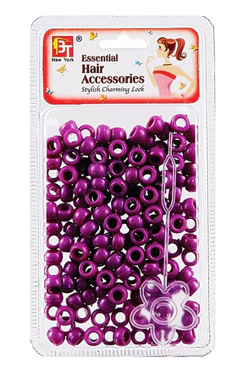 Beauty Town Small Round Beads Purple
