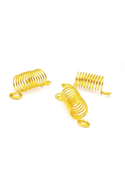 Beauty Town Spiral Hair Twisters Side Angle Gold