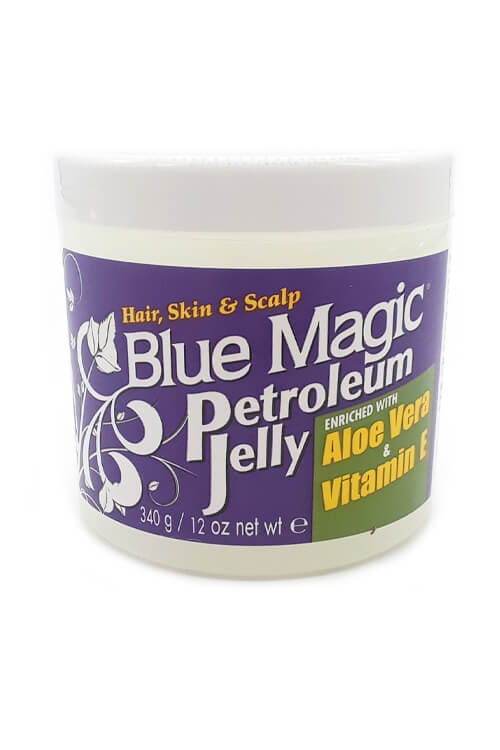 Blue Magic Aloe Vera and Vitamin E Enriched Petroleum Jelly 12 oz