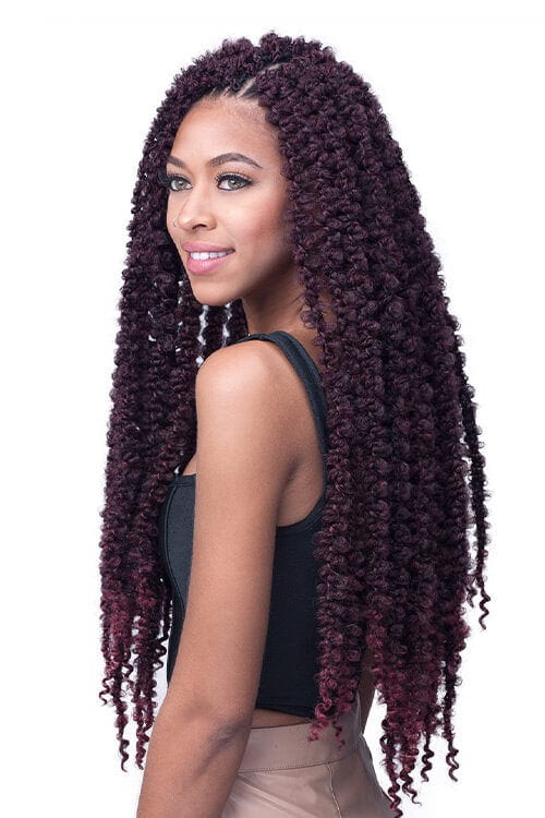 Bobbi Boss California Butterfly Locs with Soft Tips 24” Crochet Hair 2x Pack Side