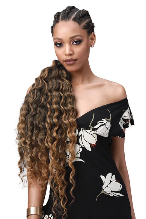 Pre feathered braiding outlet hair uk