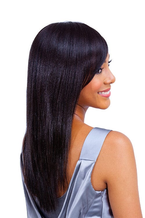 Bobbi Boss M372 Bella Premium Synthetic Wig Model Rear