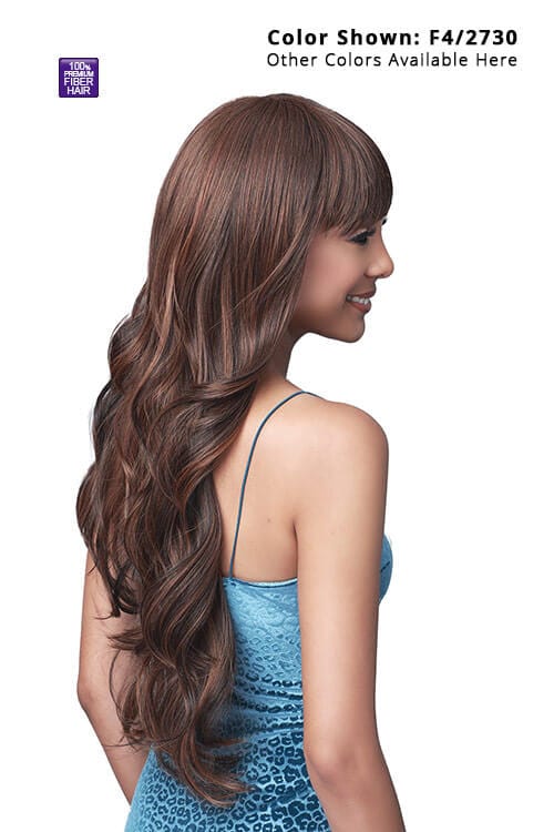 Bobbi Boss M404 Bahari Bold Bangs Regular Synthetic Wig United