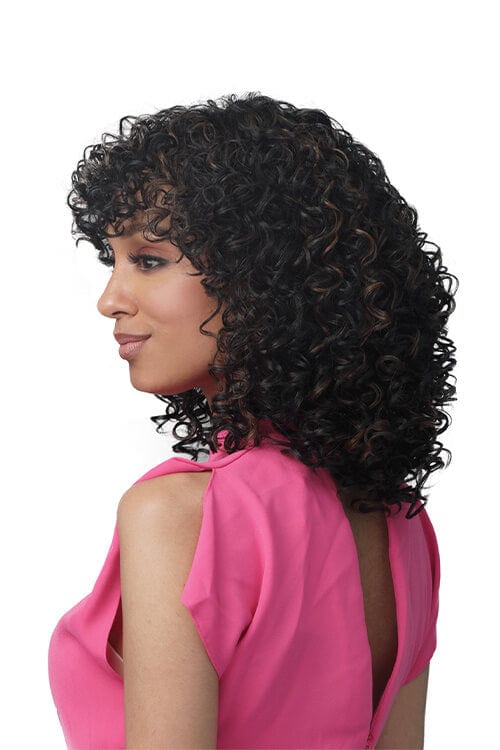 Bobbi Boss M568 Kinzie Premium Synthetic Full Cap Wig Model Side