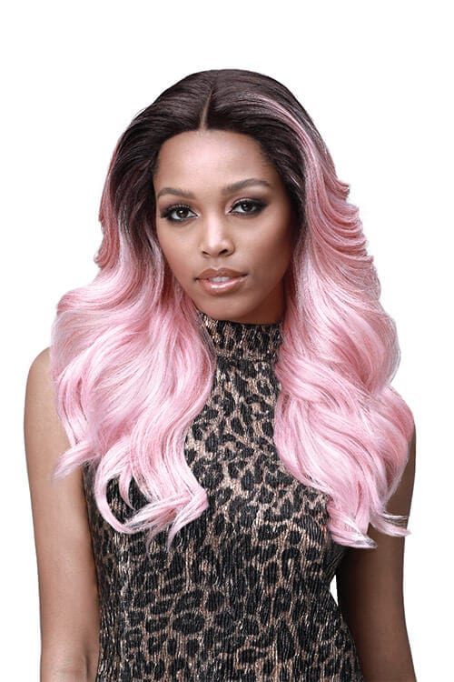 Bobbi Boss MLF328 Kylie 5” Deep Part Swiss Lace Front Wig Front