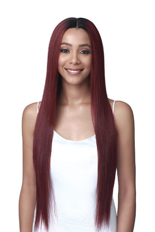 Bobbi Boss MLF342 Florenson Free-Positioning Premium Synthetic Lace Wig Model Front