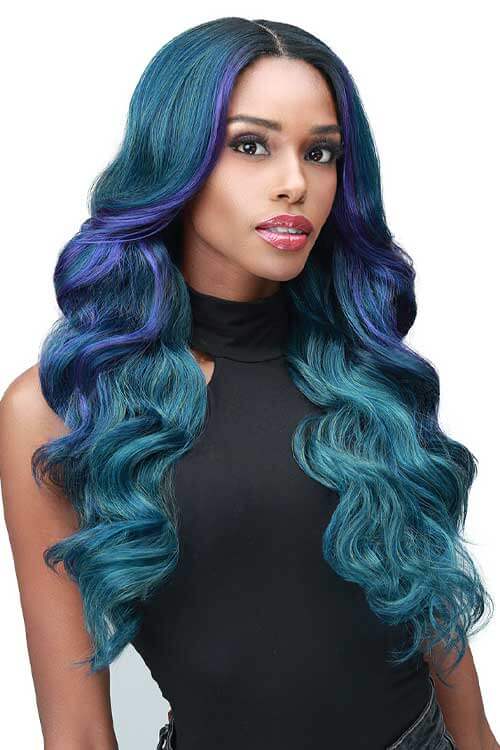 Bobbi Boss MLF670 Brynn Wig Model Front