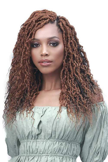 Bobbi Boss Nu Locs Boho Style French Deep 14" 2x Pack Model