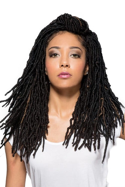 Bobbi Boss Nu Locs Crochet Braids 18 Inch Front