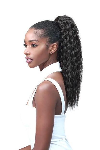 Bobbi Boss Tress Up Ponytail Brazilian Water Wave 18