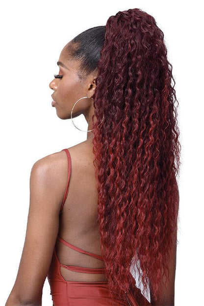 Bobbi Boss Tress Up Ponytail Brazilian Wave 28" Back