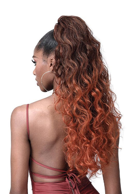 Bobbi Boss Tress Up Ponytail Ocean Wave 28" Back