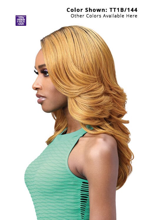 Bobbi Boss Truly Me MLF502 Aileen Lace Front Wig Side View