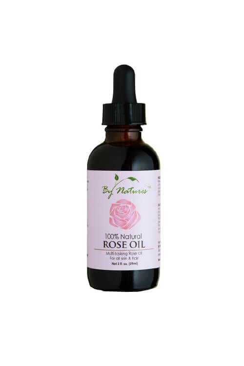 By Natures 100% Natural Rose Oil 2 oz