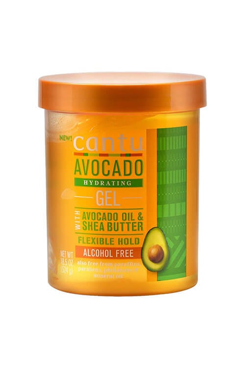 Cantu Avocado Oil and Shea Butter Hydrating Hair Gel 18.5 oz