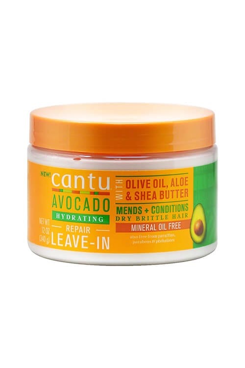 Cantu Avocado Oil and Shea Butter Hydrating Leave-In Repair Cream 12 oz