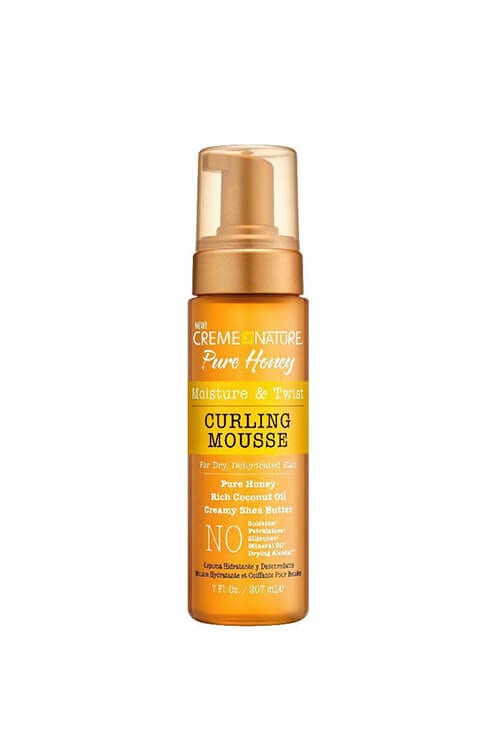 Creme of Nature Pure Honey Moisture & Twist Curling Mousse 7 oz