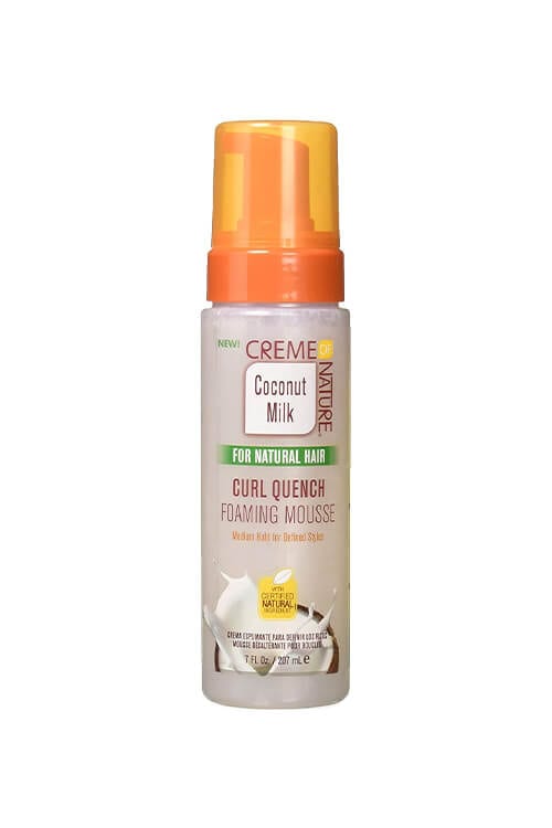 Creme of Nature Coconut Milk Curl Quenching Foaming Mousse 7 oz