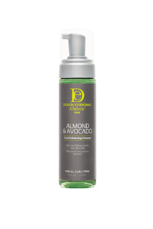 Design Essentials Natural Hair Almond & Avocado Curl Enhancing Mousse 7.5 oz
