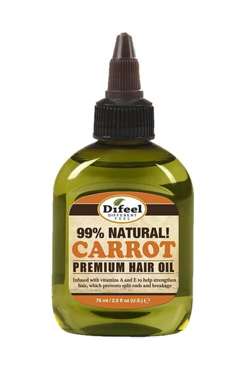 Difeel Premium Natural Carrot Hair Oil 2.5 oz