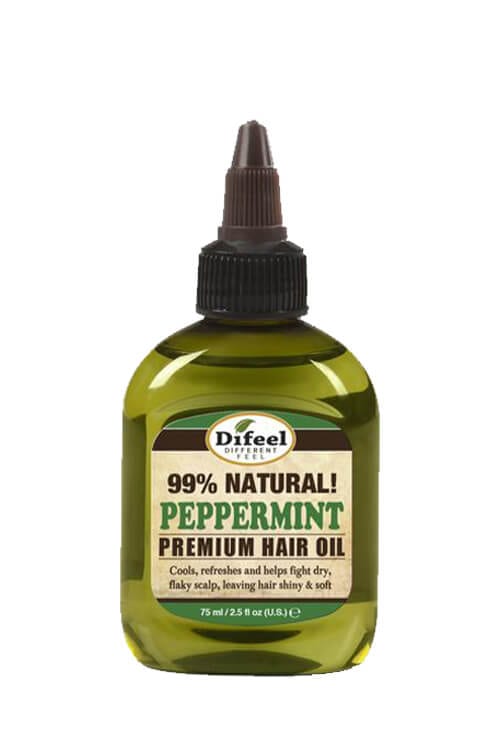 Difeel Premium Natural Peppermint Hair Oil 2.5 oz