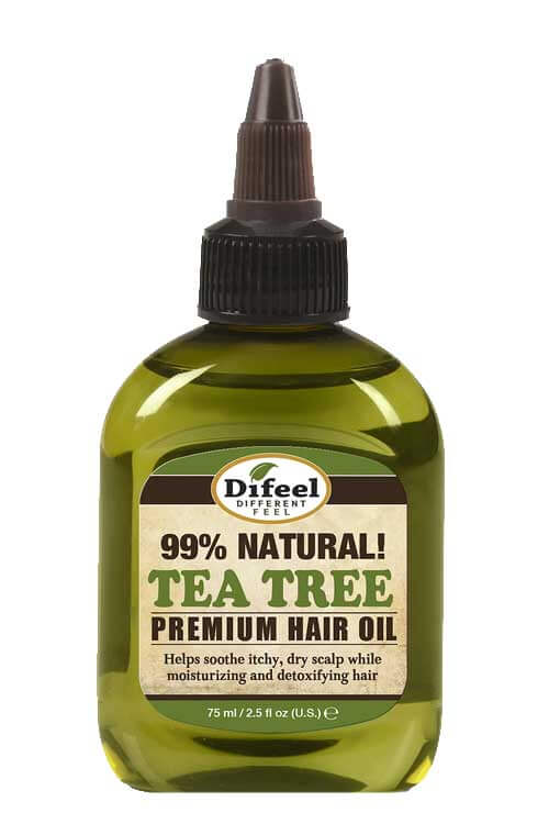 Difeel Premium Natural Tea Tree Hair Oil 2 oz