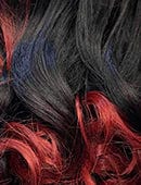 BOBBI BOSS Glueless Invisible Lace Human Hair Blend Wig #MBLF005 ANTONIA