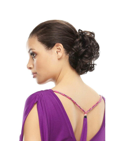 Fun Bun Curly Synthetic Elastic Hair Wrap by Easihair