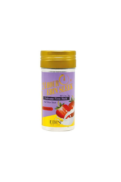 Ebin 24HR Edge Tamer Extreme Firm Hold Wax Stick Strawberry