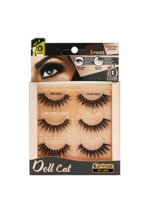 Ebin New York Doll Cat 3 Pair Courtney