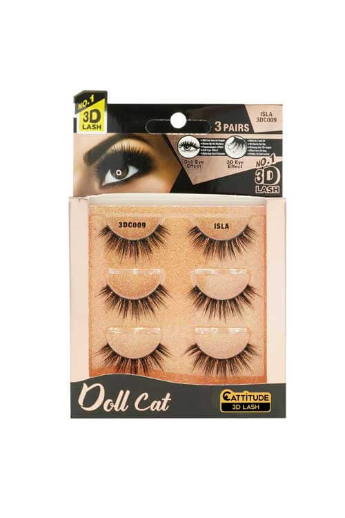 Ebin New York Doll Cat 3 Pair Isla