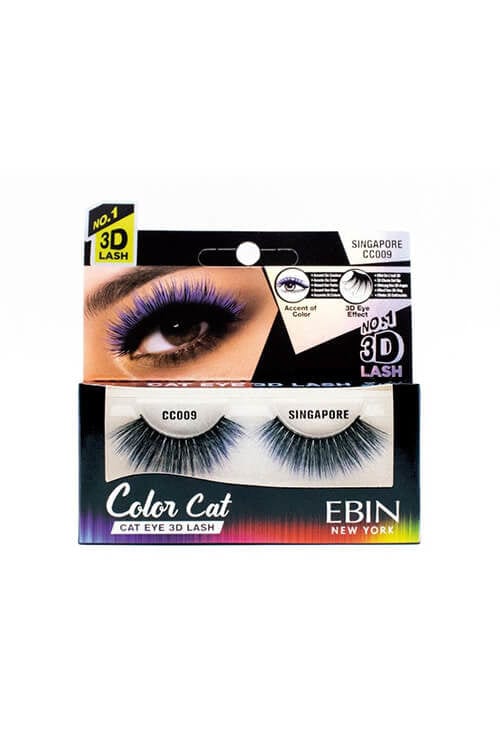Ebin Color Cat - Cat Eye 3D Lashes