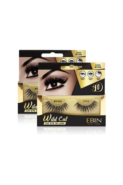 Ebin Wild Cat - Cat Eye 3D Lashes