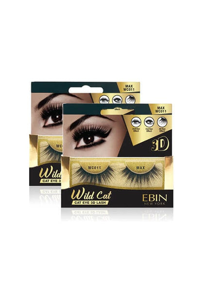 Ebin Wild Cat - Cat Eye 3D Lashes