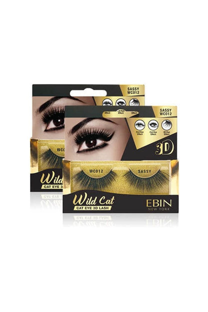 Ebin Wild Cat - Cat Eye 3D Lashes