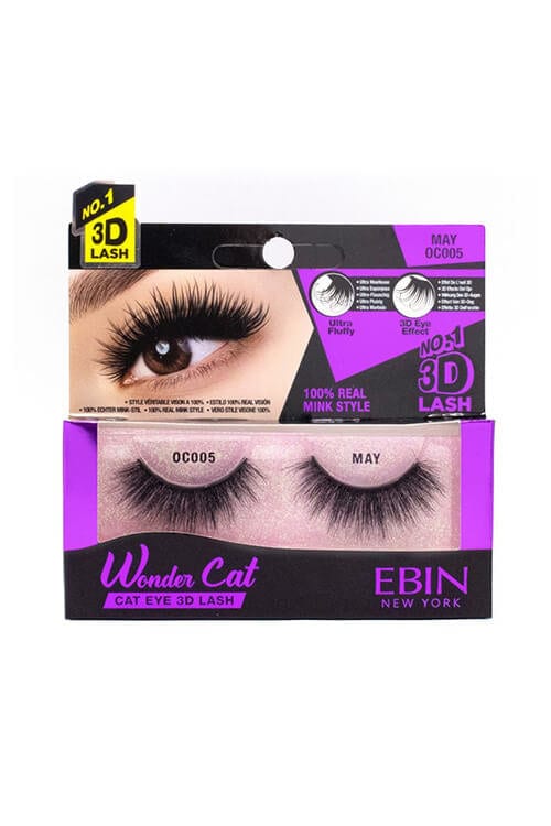 Ebin Wonder Cat - Cat Eye 3D Lashes 100% Real Mink Style