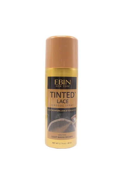 Ebin New York Tinted Lace Aerosol Spray Light Warm Brown