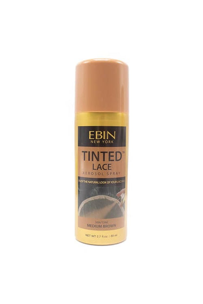 Ebin New York Tinted Lace Aerosol Spray Medium Brown