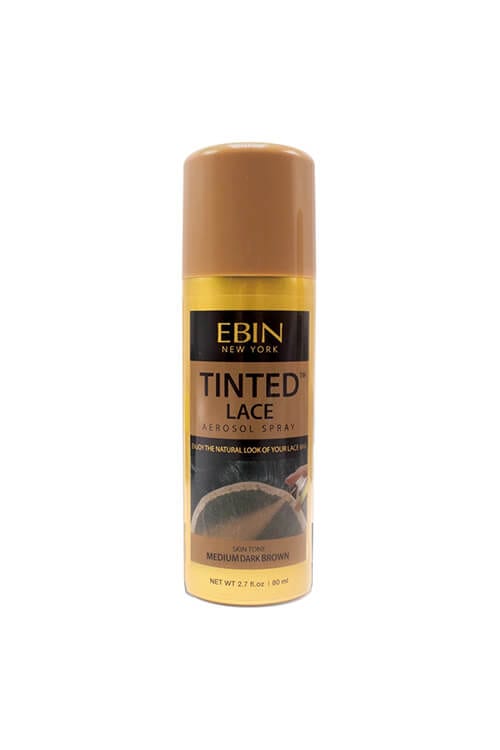 Ebin New York Tinted Lace Aerosol Spray Medium Dark Brown